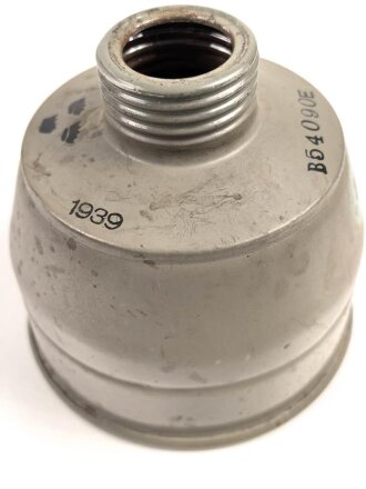 Schweden, Filter für eine Gasmaske datiert 1939