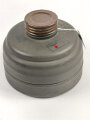 Gasmaskenfilter "Filtereinsatz 37" Wehrmacht . sehr guter Zustand, dtiert 1939