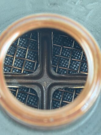 Gasmaskenfilter "Filtereinsatz 41" Wehrmacht .  Guter Zustand, datiert 1942