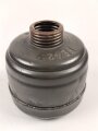 Gasmaskenfilter "Filtereinsatz 42" Wehrmacht .  Datiert 1942