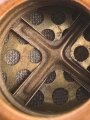 Gasmaskenfilter "Filtereinsatz 42" Wehrmacht .  Datiert 1942
