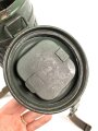 Gasmaskendose " Bereitschaftsbüchse" Modell 1938 Wehrmacht. Datiert 1944. Neuzeitlich überlackiert