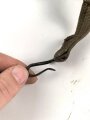 Gasmaskendose " Bereitschaftsbüchse" Modell 1938 Wehrmacht. Datiert 1944. Neuzeitlich überlackiert