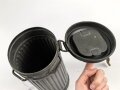 Gasmaskendose " Bereitschaftsbüchse" Modell 1938 Wehrmacht. Originallack ?