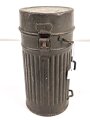 Gasmaskendose " Bereitschaftsbüchse" Wehrmacht. Datiert 1934. Ungereinigtes Stück