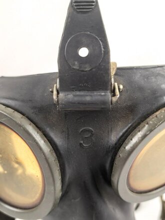 Gasmaske Modell 1938 Wehrmacht. Maskenkörper...