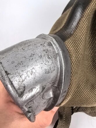 Gasmaske Modell 1930 Wehrmacht. Datiert 1944.
