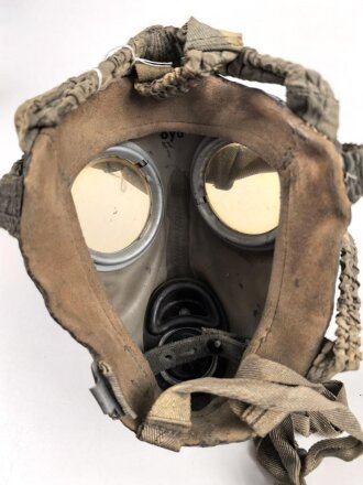 Gasmaske Modell 1930 Wehrmacht. Datiert 1944.