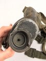 Gasmaske Modell 1930 Wehrmacht. Datiert 1942. Mit Filtereinsatz 37R, dieser datiert 1941