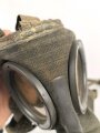 Gasmaske Modell 1930 Wehrmacht. Datiert 1942. Mit Filtereinsatz 37R, dieser datiert 1941