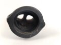 Mundstück für Gasmaskenfilter Wehrmacht, spätes Stück, wird direkt auf den Gasmaskenfilter aufgeschraubt. Selten, Gummi angetrocknet