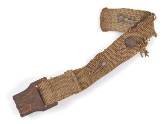 Kurzer Riemen für die Gasmaskendose der Wehrmacht