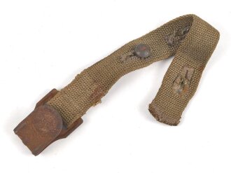 Kurzer Riemen für die Gasmaskendose der Wehrmacht