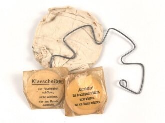 Satz Zubehör für die Gasmaskendose der Wehrmacht