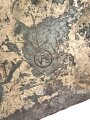 Staukasten für ein Fahrzeug oder Geschütz der Wehrmacht. Maße  8 x 14 x 8,5cm. Originallack, ungereinigtes Stück