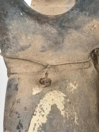 Kraftstoff Kanister Wehrmacht 20 Liter datiert 1942. Originallack, ungereinigt, vollständig leer. Originales Fahrzeugkennzeichen aufgemalt. KEIN VERSAND NACH ÜBERSEE