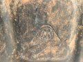 Kraftstoff Kanister Wehrmacht 20 Liter datiert 1942. Originallack, ungereinigt, vollständig leer. Originales Fahrzeugkennzeichen aufgemalt. KEIN VERSAND NACH ÜBERSEE