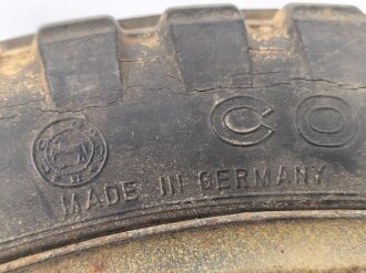 Rad für  Infanteriekarre IF8 der Wehrmacht. Originallack, ungereinigt