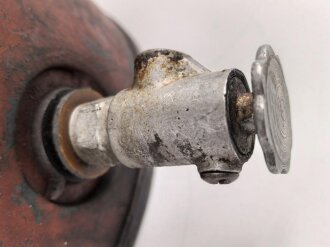 "Mobiloel" Deutsche Vacuum Oel Aktiengesellschaft , Ölfass in gutem Zustand. Durchmesser  33cm, Höhe 50cm. Originallack, ungereinigtes Stück, KEIN VERSAND NACH ÜBERSEE
