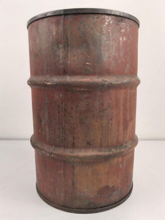 "Mobiloel" Deutsche Vacuum Oel Aktiengesellschaft , Ölfass in gutem Zustand. Durchmesser  33cm, Höhe 50cm. Originallack, ungereinigtes Stück, KEIN VERSAND NACH ÜBERSEE