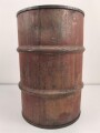 "Mobiloel" Deutsche Vacuum Oel Aktiengesellschaft , Ölfass in gutem Zustand. Durchmesser  33cm, Höhe 50cm. Originallack, ungereinigtes Stück, KEIN VERSAND NACH ÜBERSEE