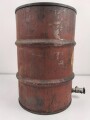 "Mobiloel" Deutsche Vacuum Oel Aktiengesellschaft , Ölfass in gutem Zustand. Durchmesser  33cm, Höhe 50cm. Originallack, ungereinigtes Stück, KEIN VERSAND NACH ÜBERSEE