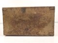 Wasserkanister für ein Fahrzeug der Wehrmacht. Maße 39 x 35 x 20cm. Originallack, vollständig leer. KEIN VERSAND NACH ÜBERSEE