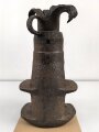 Mündungsbremse / Feuerdämpfer 7,5cm Wehrmacht. Ungereinigtes Stück , Wiegt unverpackt etwa 41 kg, Versand nur auf Palette möglich, KEIN VERSAND NACH ÜBERSEE