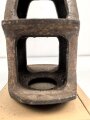 Mündungsbremse / Feuerdämpfer 7,5cm Wehrmacht. Ungereinigtes Stück , Wiegt unverpackt etwa 41 kg, Versand nur auf Palette möglich, KEIN VERSAND NACH ÜBERSEE