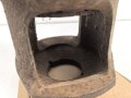 Mündungsbremse / Feuerdämpfer 7,5cm Wehrmacht.Ungereinigtes Stück,  Wiegt unverpackt etwa 41 kg, Versand nur auf Palette möglich, KEIN VERSAND NACH ÜBERSEE