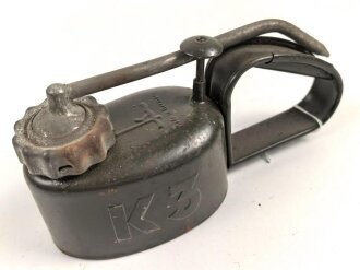 Ölkanne für Fahrzeug K3, Feldgrauer...