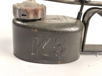 Ölkanne für Fahrzeug K3, Feldgrauer...