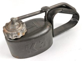 Ölkanne für Fahrzeug K3, Feldgrauer...