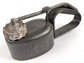 Ölkanne für Fahrzeug K3, Feldgrauer Originallack, Gesamtlänge 32cm, ungebraucht