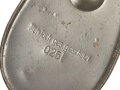 Ölkanne für Fahrzeug K3, Feldgrauer Originallack, Gesamtlänge 32cm, ungebraucht