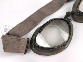 Kradmelderbrille Wehrmacht, Gummi weich, Band elastisch....