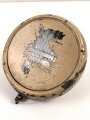 Scheinwerfer für Fahrzeuge der Wehrmacht.Unvollständig, Originallack, nicht gereinigt. Scheibendurchmesser knapp 20cm