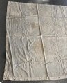 Fahrzeugplane ? Wehrmacht datiert 1941. Maße 150 x 235cm