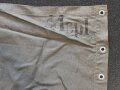 Fahrzeugplane ? Wehrmacht datiert 1941. Maße 150 x 235cm