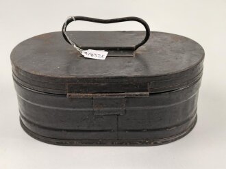 Ersatzteilkasten für eine Feldküche der Wehrmacht. Originallack, ungereinigt