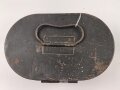 Ersatzteilkasten für eine Feldküche der Wehrmacht. Originallack, ungereinigt