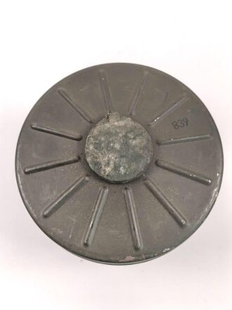 Gasmaskenfilter "Filtereinsatz 37R" Wehrmacht .  Ungebraucht, datiert 1941