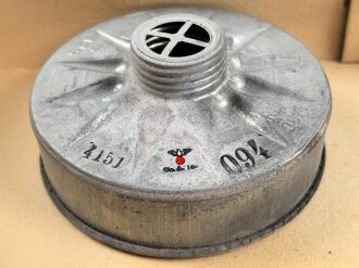 Volksgasmaske 40  für Kinder. Komplett mit Gebrauchsanweisung im originalen Umkarton