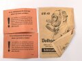 Volksgasmaske 40  für Kinder. Komplett mit Gebrauchsanweisung im originalen Umkarton