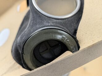 Volksgasmaske 40  für Kinder. Komplett mit Gebrauchsanweisung im originalen Umkarton