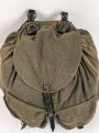 Rucksack Wehrmacht, getragenes Stück mit Reichsbetriebsnummer
