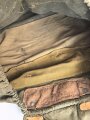 Rucksack Wehrmacht, getragenes Stück mit Reichsbetriebsnummer