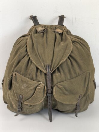 Rucksack Wehrmacht, getragenes Stück