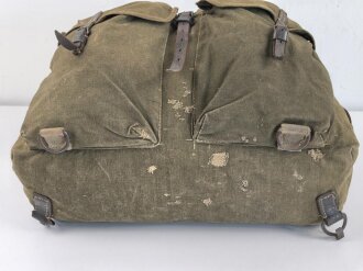 Rucksack Wehrmacht, getragenes Stück