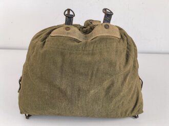 Rucksack Wehrmacht, getragenes Stück mit Reichsbetriebsnummer